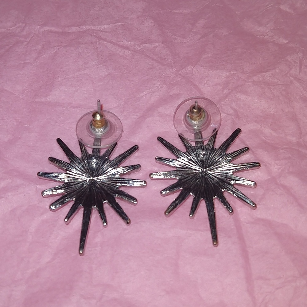 Starburst post earrings - Picture 5 of 7